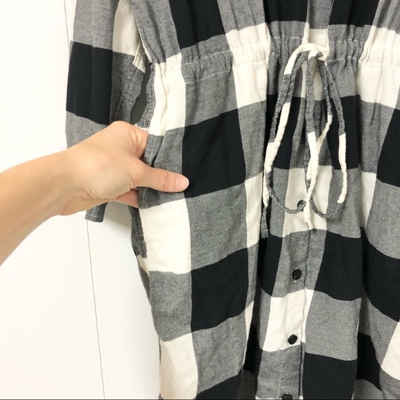 Uniqlo Plaid Long Sleeve Dress - Picture 4 of 5